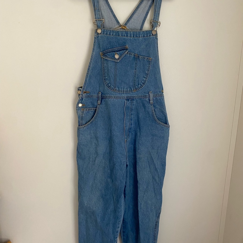 Vintage Blue Denim Overalls